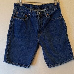 Levi's 505 Dark Blue Jean Shorts for Men Size w 32